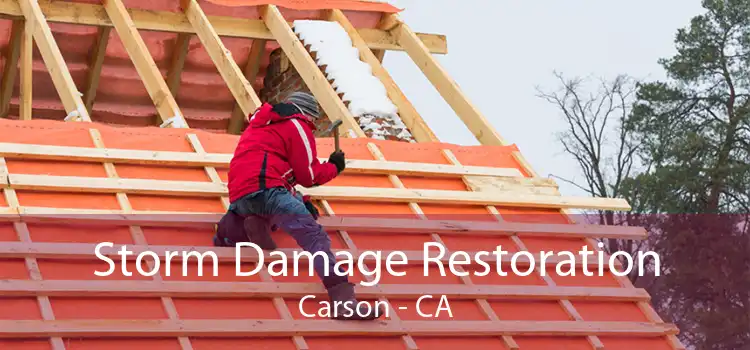  Storm Damage Restoration Carson - CA