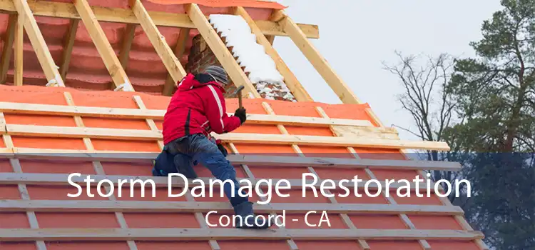 Storm Damage Restoration Concord - CA