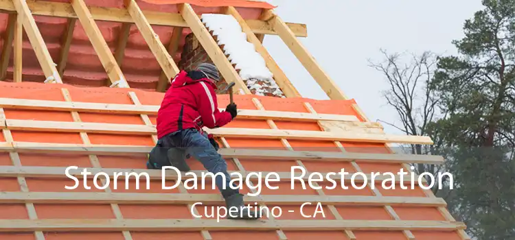 Storm Damage Restoration Cupertino - CA