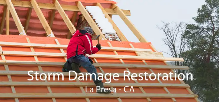 Storm Damage Restoration La Presa - CA