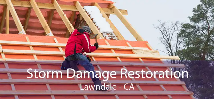 Storm Damage Restoration Lawndale - CA