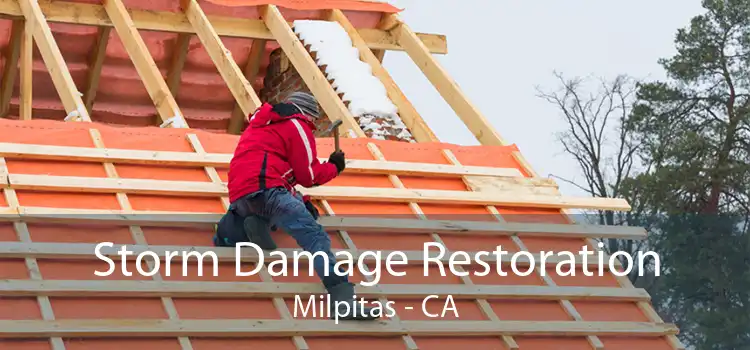  Storm Damage Restoration Milpitas - CA
