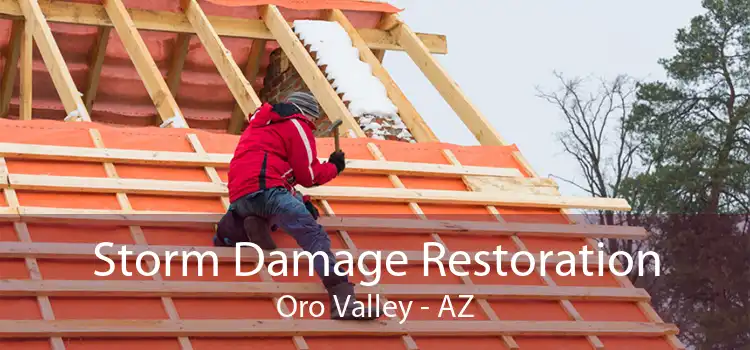 Storm Damage Restoration Oro Valley - AZ