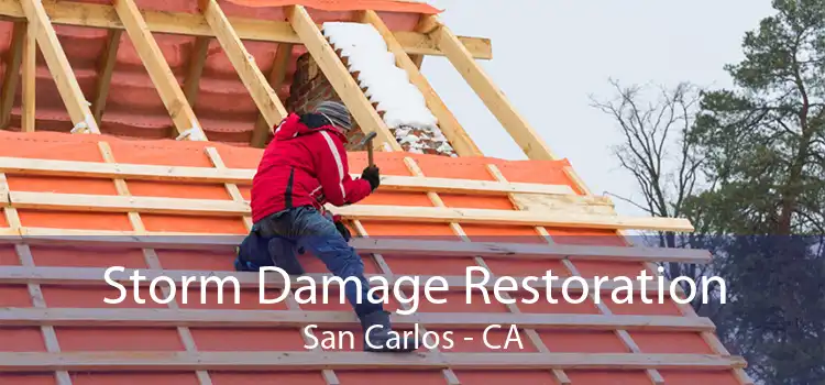  Storm Damage Restoration San Carlos - CA