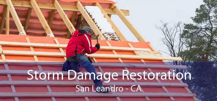  Storm Damage Restoration San Leandro - CA