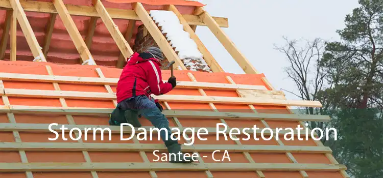  Storm Damage Restoration Santee - CA