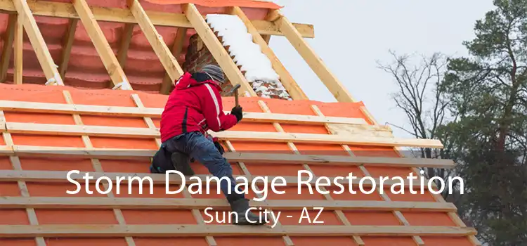 Storm Damage Restoration Sun City - AZ