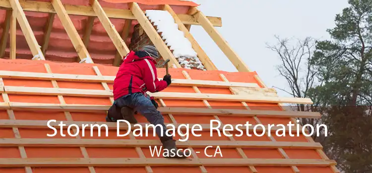 Storm Damage Restoration Wasco - CA