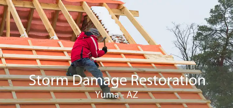 Storm Damage Restoration Yuma - AZ